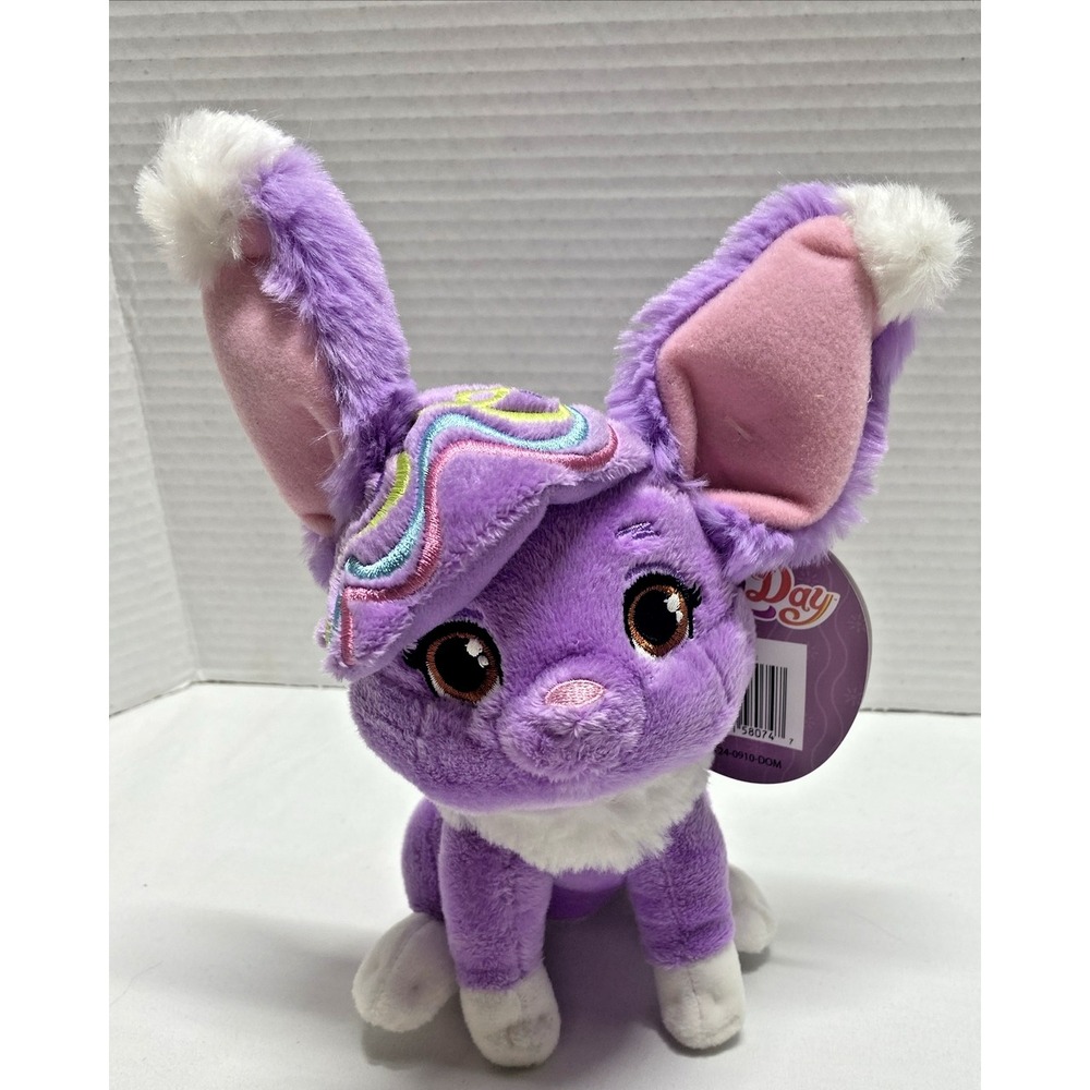 NWT Nickelodeon Sunny Day Rox's Bunny Violet Purple Plush Rabbit 7" Gift NEW